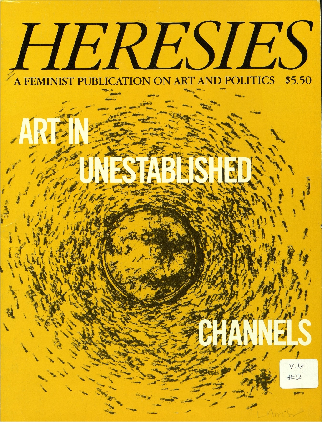 Heresies Issue 22 Cover