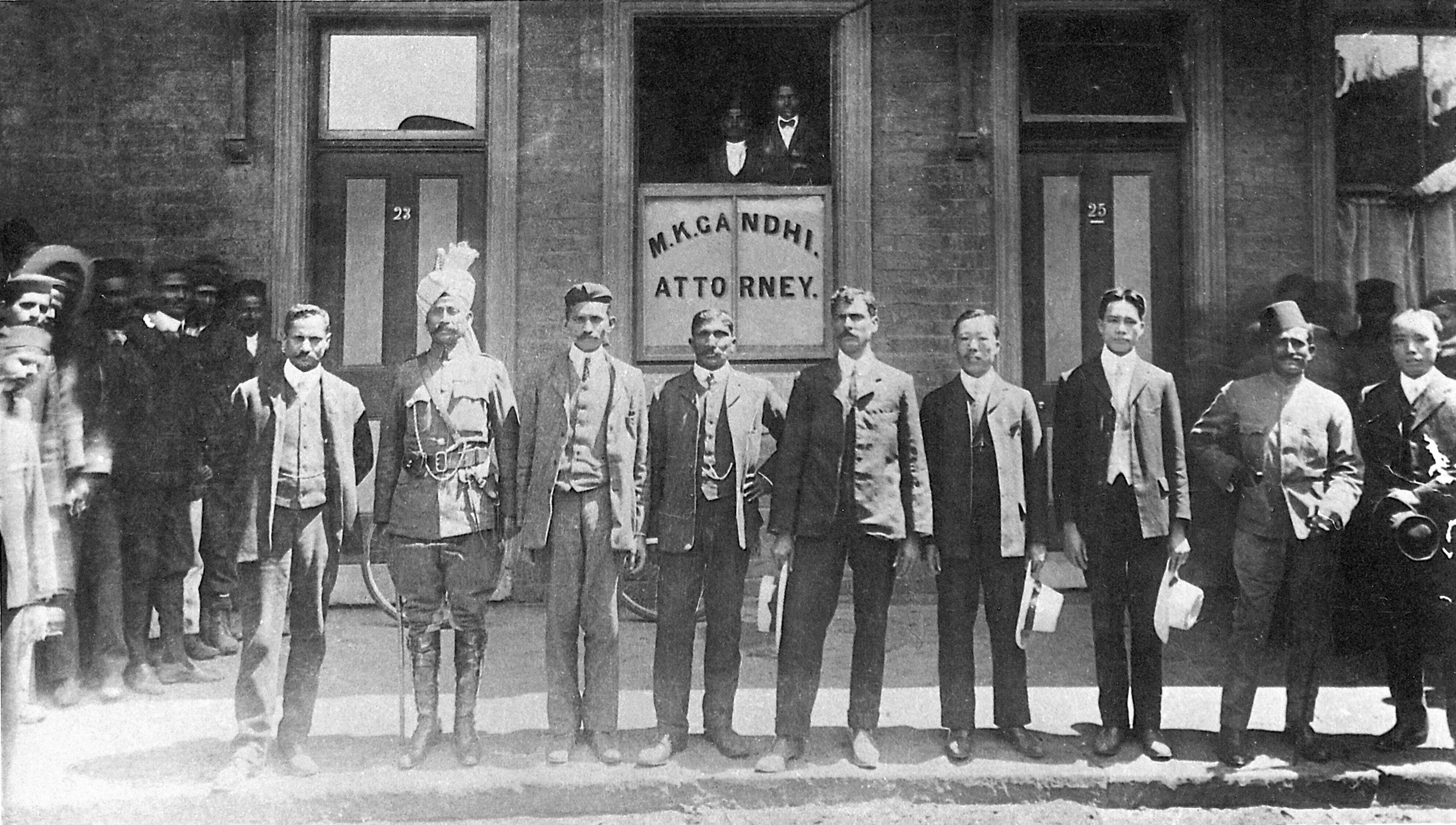 Gandhi's law office