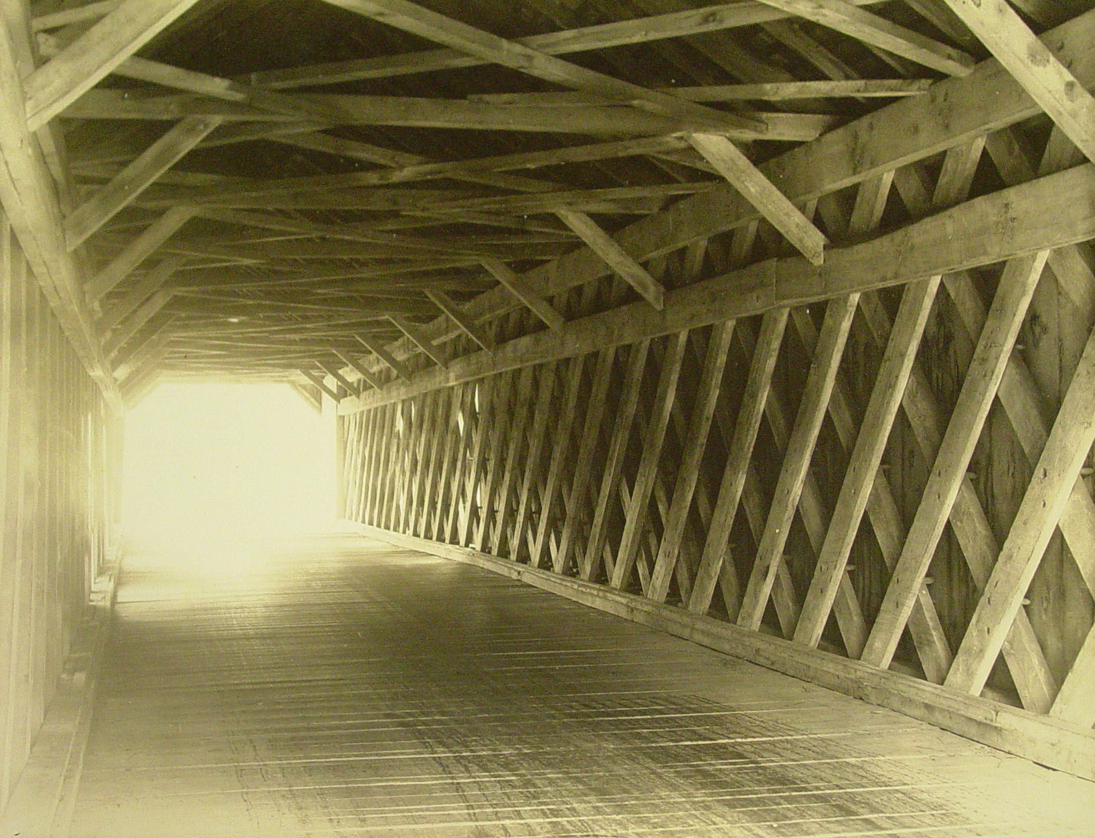 Finland Covered Bridge