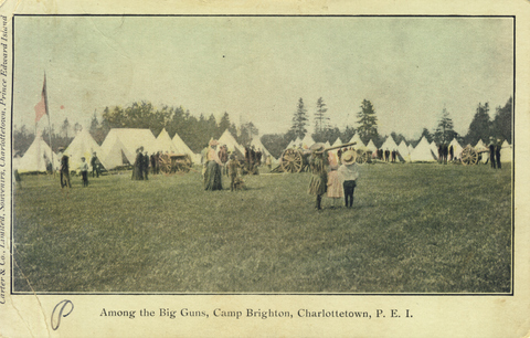 Among the Big Guns, Camp Brighton, Charlottetown, P.E.I