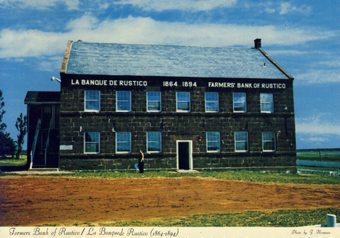 Farmers Bank of Rustico/La Banque de Rustico (1864-1894)