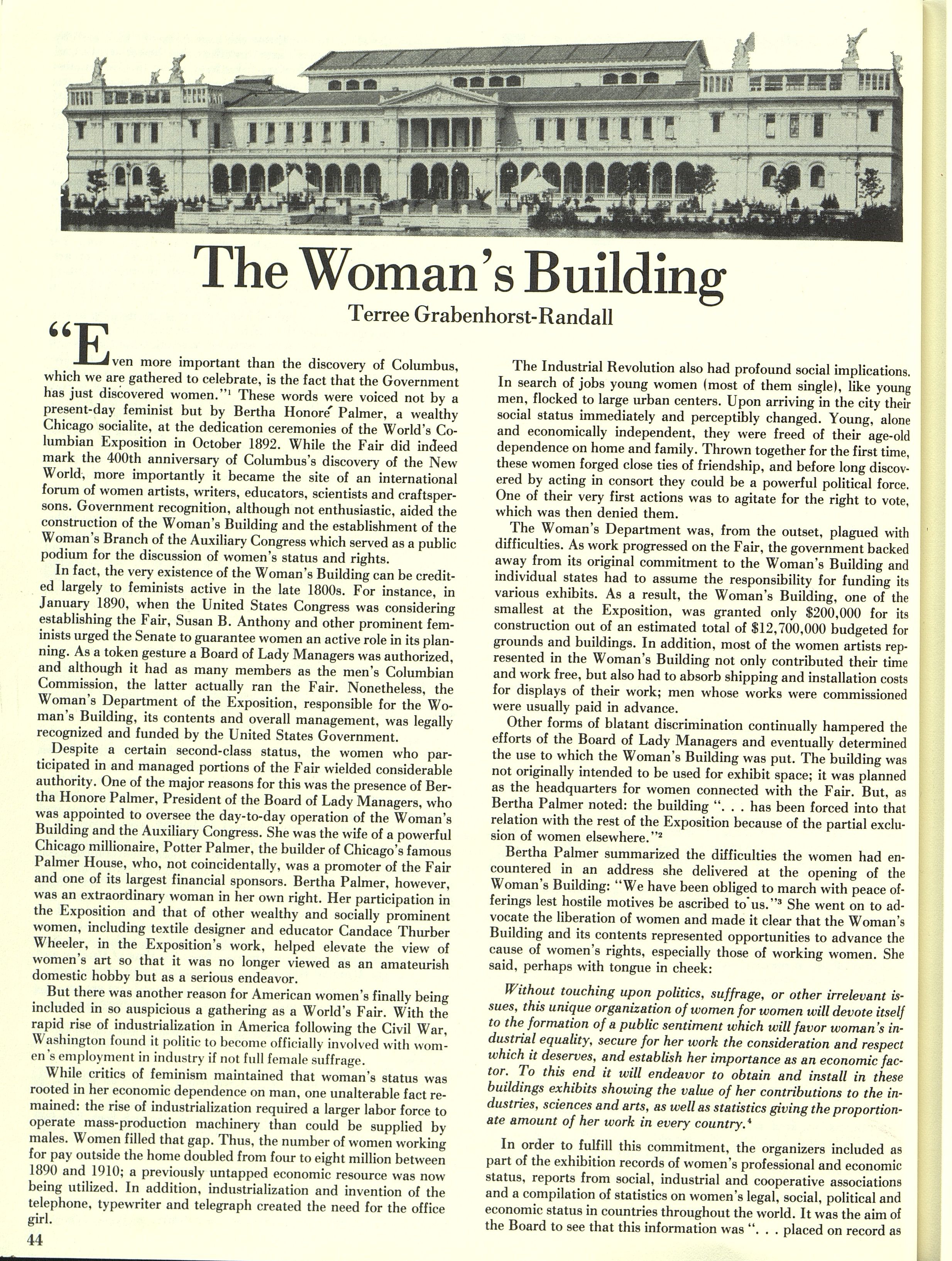 The Woman's Building