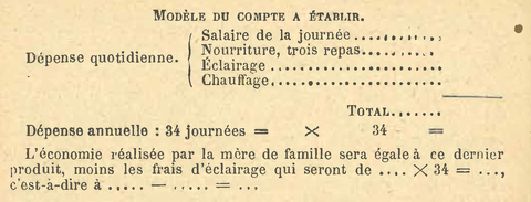 Chapitre 99, page 344, Modèle du compte à établir
