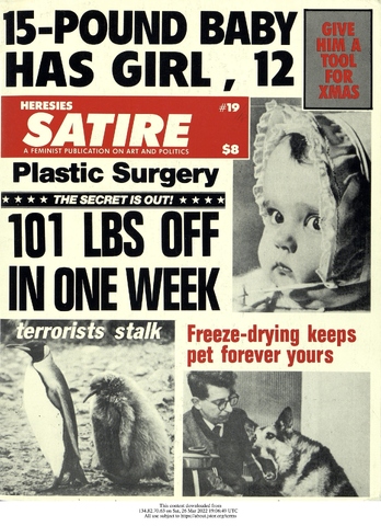 Heresies Issue 19 Cover