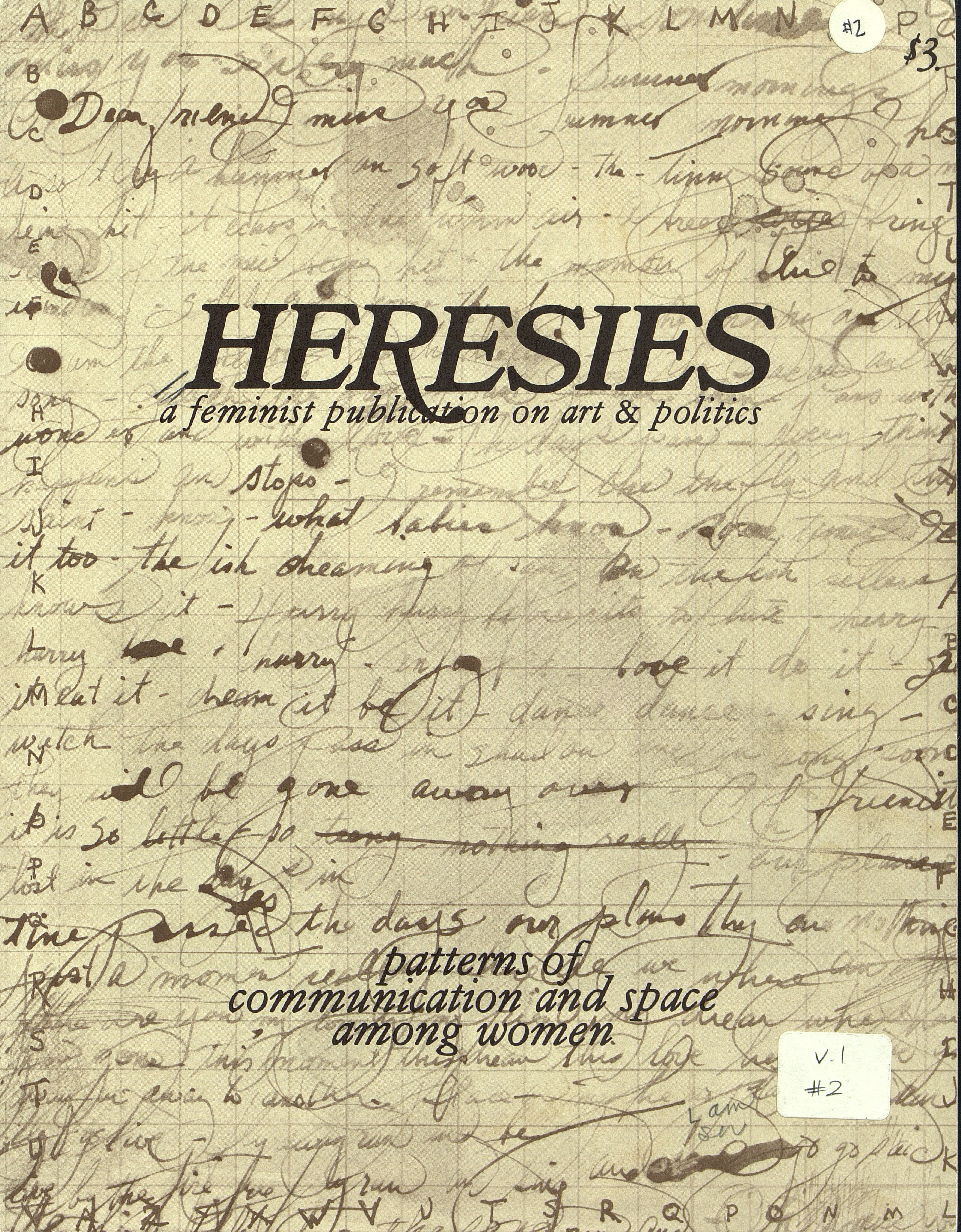 Heresies Issue 2 Cover