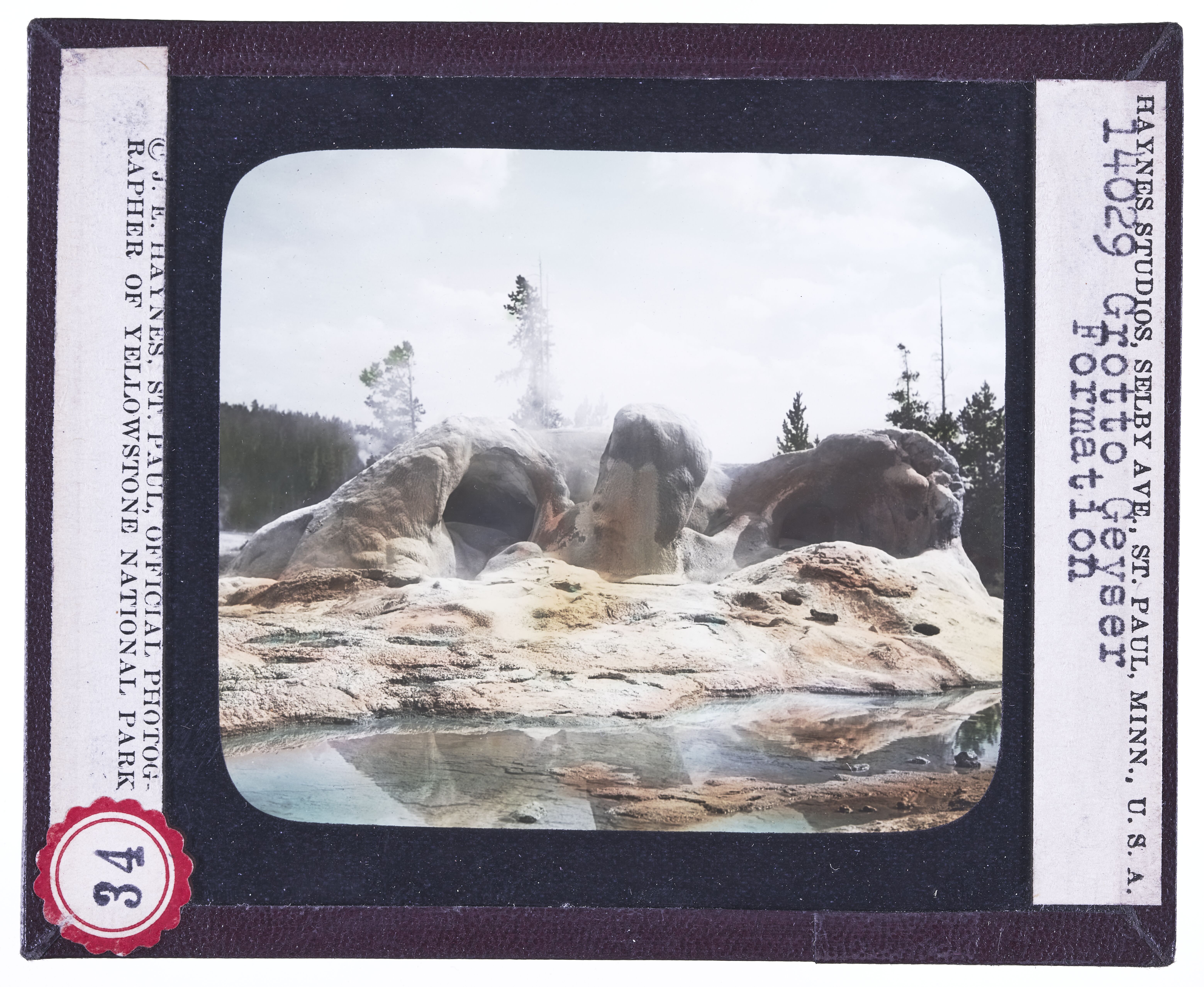 Grotto Geyser Formation