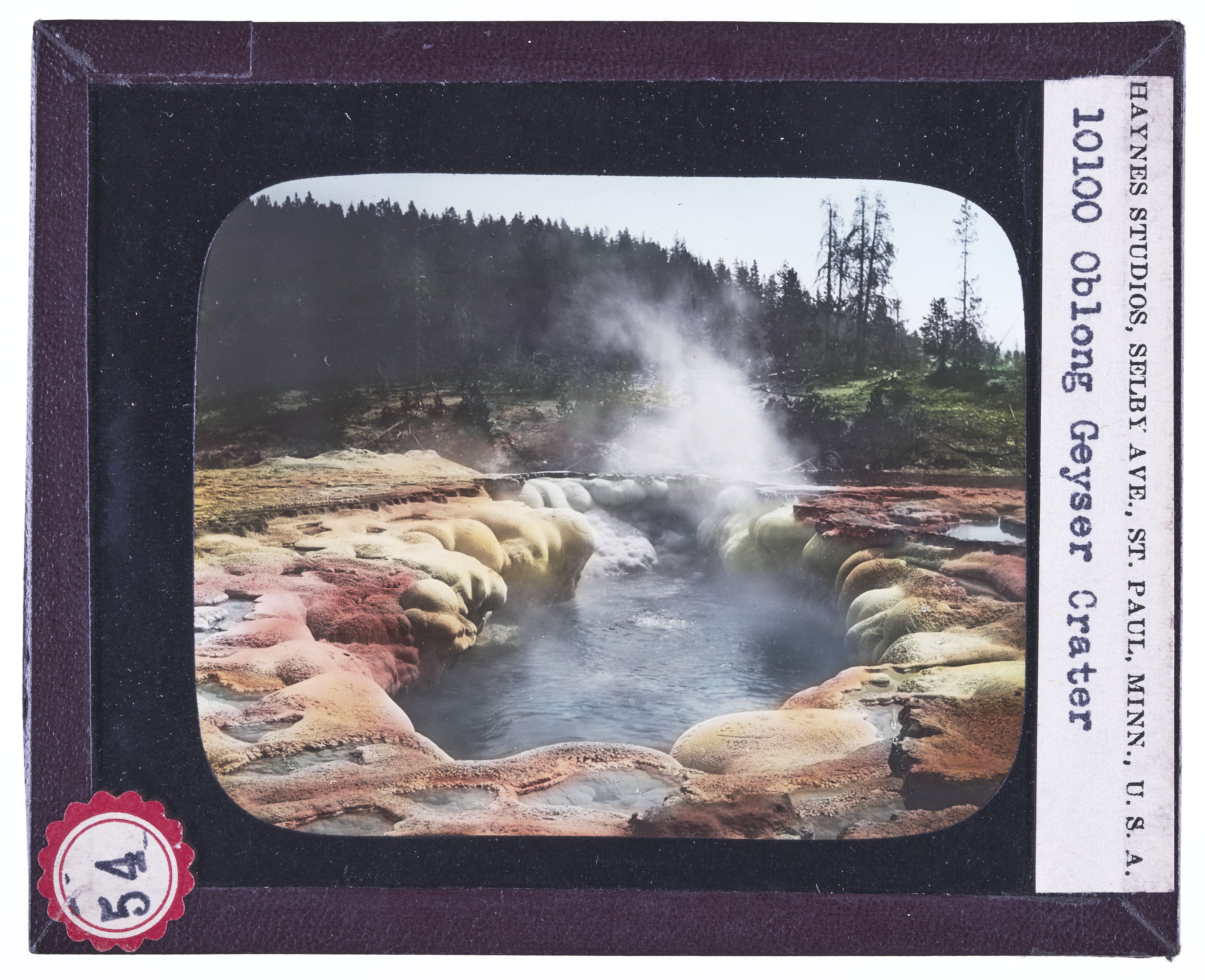 Oblong Geyser Crater