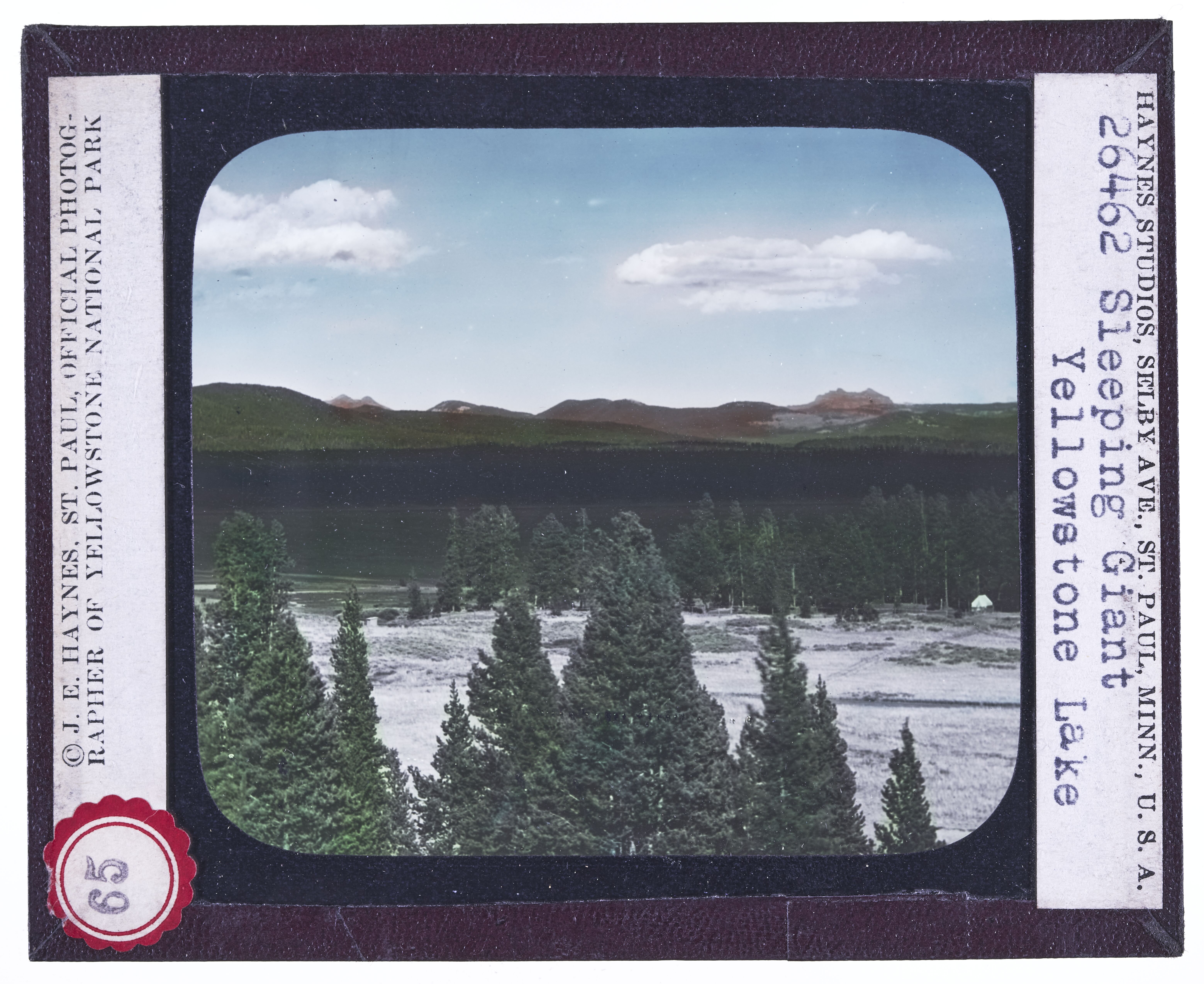 Yellowstone Lake and Sleeping Giant