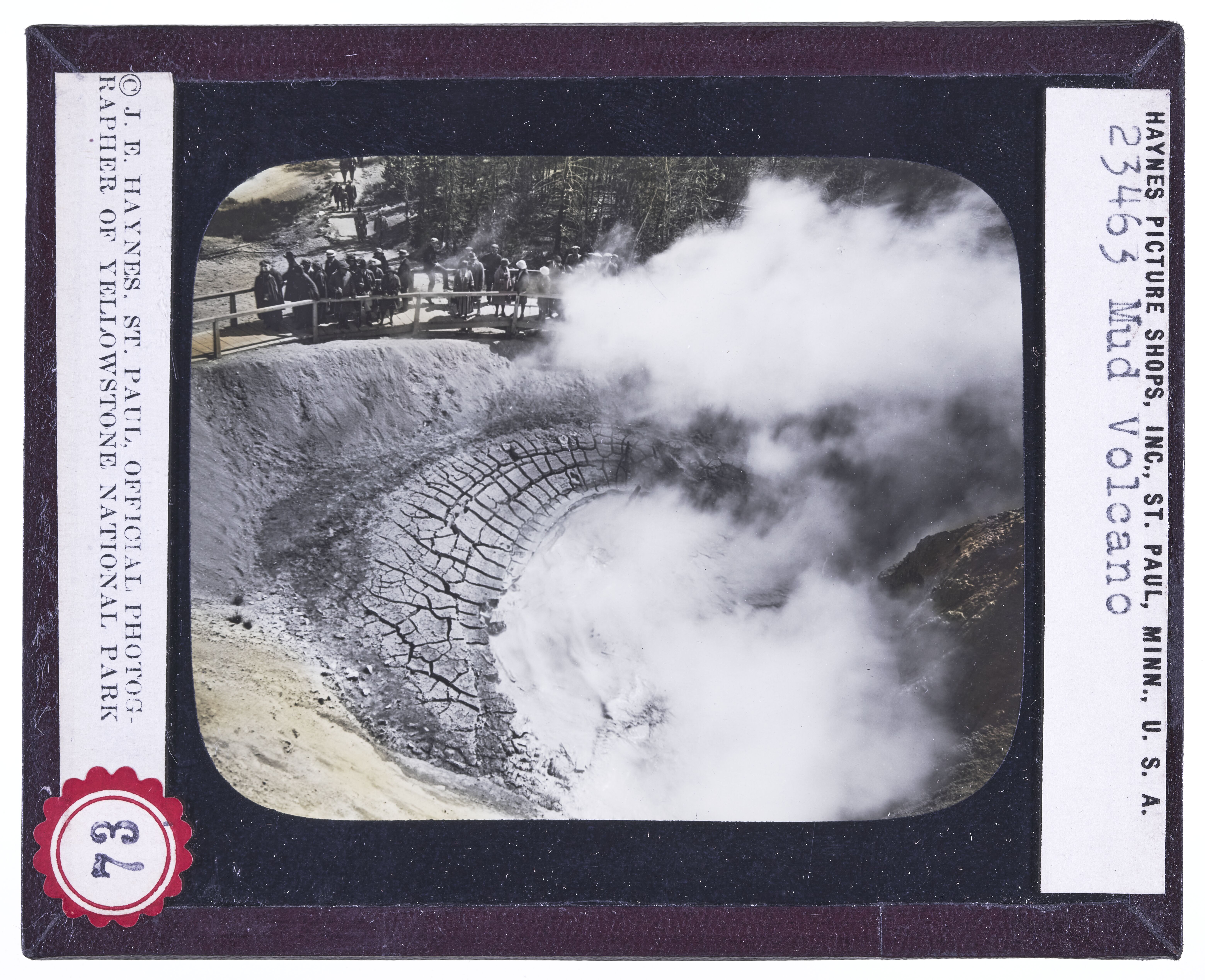 Crater of Mud Volcano, Yellowstone Park