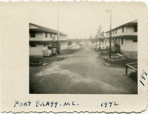 Forg Bragg N.C. 1942