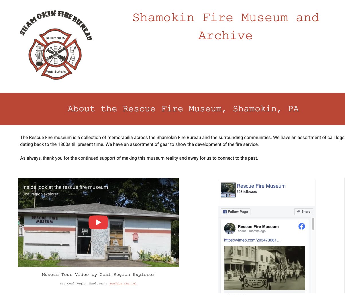 Shamokin Fire Museum