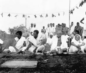 Interfaith and intercaste wedding at Sevagram Ashram