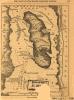 Map of Roanoke Island.
